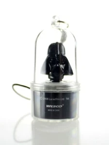 Téléphone portable Star Wars Dark Vador Spinnerz DEL étiquette charme noir à collectionner neuf - Photo 1 sur 2