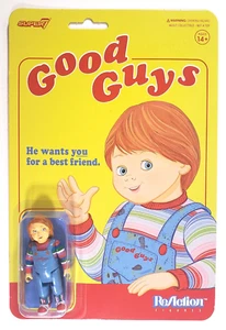 Super7 ReAction Good Guys Child's Play Chucky 3.75" Action Figure Horror NEW - Picture 1 of 3