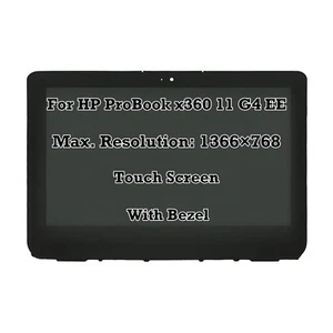For HP ProBook x360 11 G4 EE Notebook PC LED LCD Touch Screen Digitizer Display - Picture 1 of 5