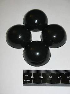 4 SORBOTHANE 1 1/4 inch VIBRATION ISOLATION FEET 70D FIRM 32mm HEMISPHERE FOOT - Picture 1 of 4