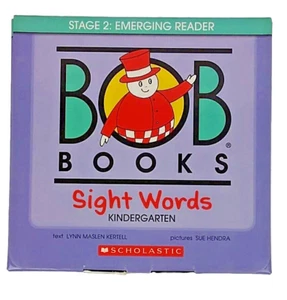 Scholastic BOB Books Sight Words Collection Book Box Set [Kindergarten & First] - Imagen 1 de 10