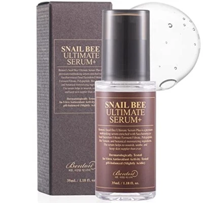 BENTON Snail Bee Ultimate Serum Plus 35 ml (1,18 fl. oz.) Foto 1 de 4