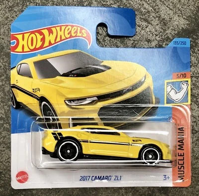 Hot Wheels 2017 CAMARO ZL1 GIALLA 2023 1:64 - Immagine 1 di 2