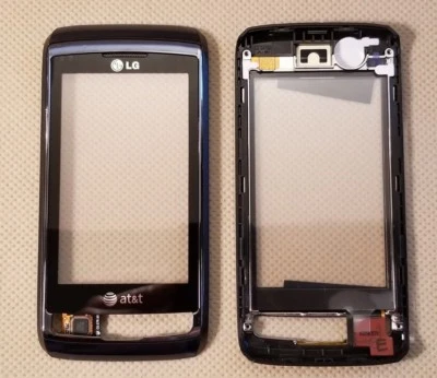 New LG OEM Touch Screen Digitizer Glass Lens & Bezel Frame Part - VU PLUS GR700 - Image 1 of 3