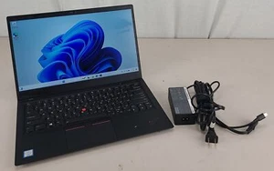 Lenovo ThinkPad X1 Carbon i5-8350U 16GB 256GB SSD WIN 11 PRO - Picture 1 of 11