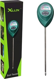 XLUX Soil Moisture Meter, Plant Water Monitor, Hygrometer Sensor for Gardening, - Picture 1 of 3