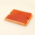 Pure Copper Heat Transfer Heatsink 3.85"L x 2.85"W x 0.4"H 