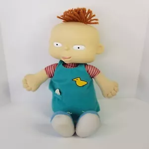 Mattel Vintage Viacom Rugrats Phil Plush Body Doll 1998 Moving Hard Head - Picture 1 of 12