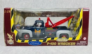 🇺🇸🇺🇸🇺🇸Road Legends 1953 Ford F-100 Grúa 1:18 Diecast 🇺🇸🇺🇸🇺🇸 - Imagen 1 de 6
