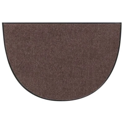 Fussmatte Salonloewe Nougat halbrund 50x75 cm - Bild 1 von 2