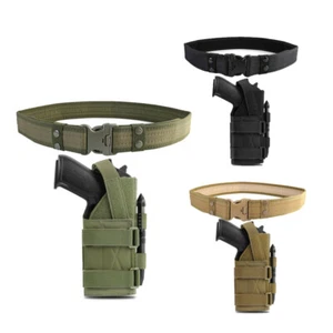 Universal Tactical Pistolet Étui Airsoft Sac De Transport Avec Pouch 3 Couleurs - Imagen 1 de 19