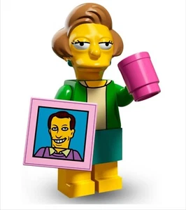 Lego Minifigures 71009 The Simpsons Series 2 #14 Mrs. Edna Krabappel - Picture 1 of 4