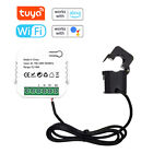 Tuya Wifi Energy Meter 80a Current Transformer Clamp Kwh Power Monitor Device Au