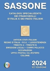 2024 Catalogo Sassone 1 ASI Regno RSI Trieste A e B Occupazioni Colonie - Imagen 1 de 1
