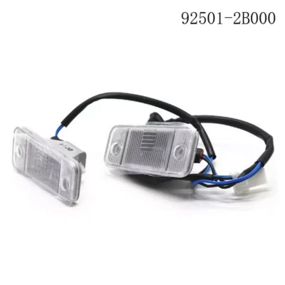 Luz de matrícula trasera 925012B000 92501-2B000 para Hyundai Santa Fe 2006-2012 Foto 1 de 4