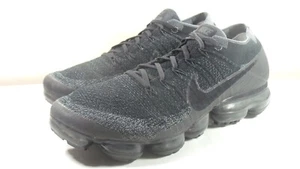 NIKE 2017 AIR VAPORMAX FLYKNIT 849558 007 BLACK 11 DUNK MAX 90 1 FORCE PRESTO - Picture 1 of 9