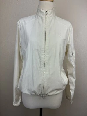 Chaqueta de lluvia cortavientos Ralph Lauren Golf para mujer talla mediana marfil (u-017) Foto 1 de 4