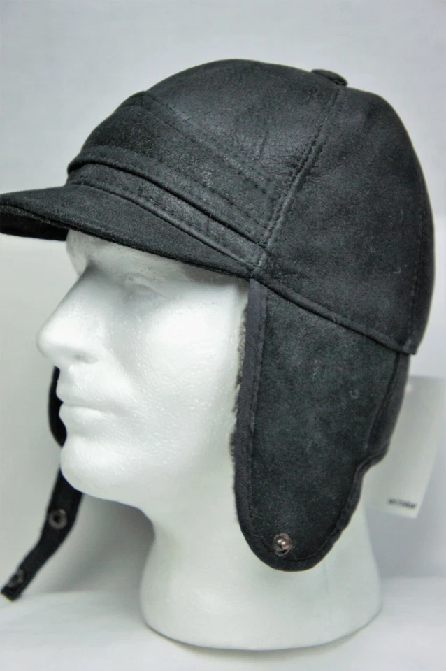 4 Colores NIÑOS UNISEX PIEL DE OVEJA REAL PIEL DE OVEJA Sombrero Invierno NIÑOS NIÑAS, NUEVO CON ETIQUETAS Foto 1 de 4