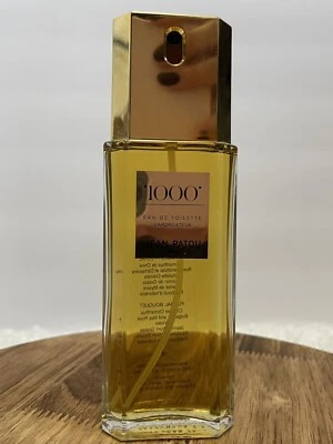 Jean Patou 1000 Eau de Toilette EDT Spray 3.0 oz 90 ml Vintage Rare NWOB - Image 1 of 3