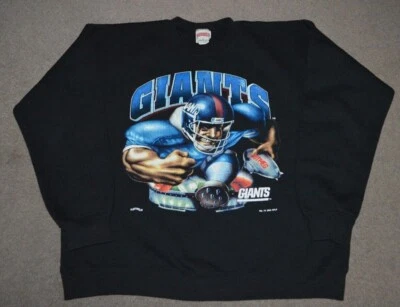 Sudadera De Colección New York Giants Nuez moscada NFL XL 1994 RARA Foto 1 de 4