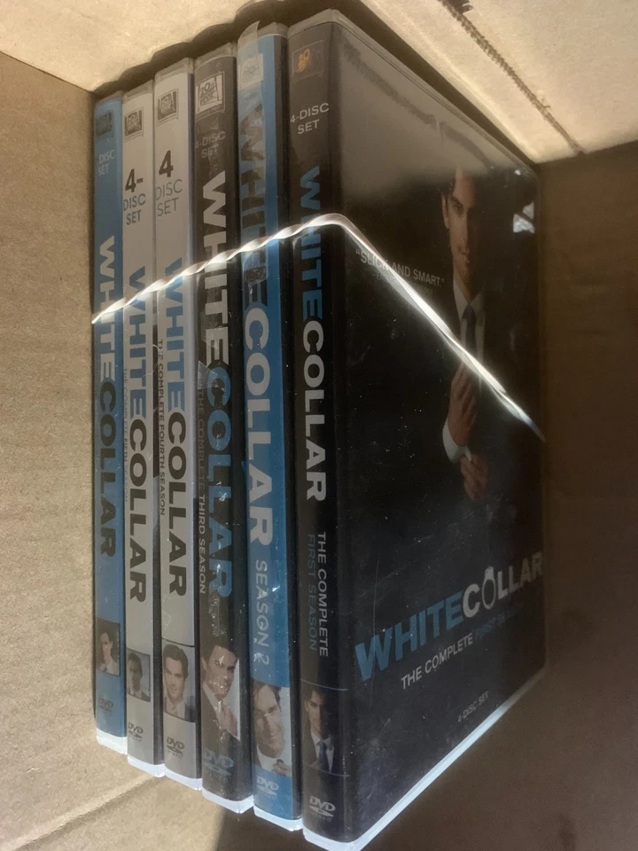 White Collar: The Complete Series 1-6 DVD Set, Seasons 1 2 3 4 5 6 lot authentic Foto 1 de 1