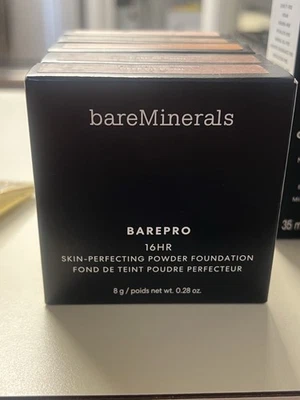 bareMinerals barePro 16HR Skin Perfecting Powder Foundation, Deep 50 Warm - Image 1 of 2