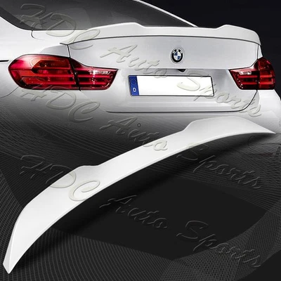 Alerón de maletero estilo V blanco perla W cupé serie 4 F32 2014-2020 BMW serie 4 Foto 1 de 4