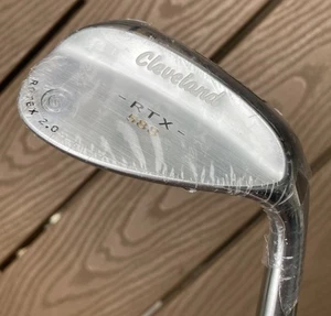 New Cleveland RTX 588 Rotex 2.0 Chrome 52* Gap Wedge 10* Bounce In Plastic RH - Picture 1 of 6