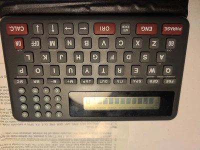 Calculator And English Language Translator Which Does 7 Languages Model 3818 - Image 1 of 4