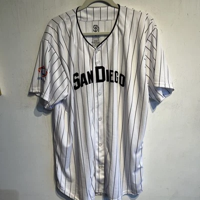 Camiseta de los Padres de San Diego 1936 Liga de la Costa del Pacífico PCL Futuros Padres Adulto Grande Foto 1 de 4