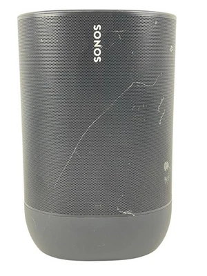 Sonos Move 智能便携式 WiFi 蓝牙扬声器 S17 黑色缺电池读取 — 第 1/4 张图片
