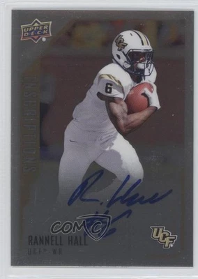 2015 Upper Deck Inscriptions Rannell Hall #RH Rookie Auto RC - Image 1 of 2
