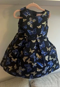 Popatu Butterfly Print Sleeveless Dress 4t - Picture 1 of 2