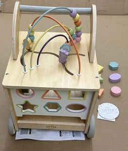 Our Little World Wooden Sensory Activity Baby Walker - Picture 1 of 11