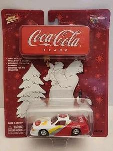 Johnny Lightning Ford Mustang Racer Coca Cola Polar Bears Christmas Detailed Car - Picture 1 of 10