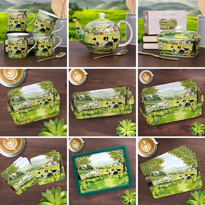 Collie & Sheep Food Serving Trays Dinner Kitchen Tableware Set Teapot Drinks Mug - Image 1 of 4