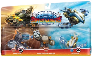 Skylanders SuperChargers Triple Pack (Terrafin/Shark Tank/Jet Stream) Set - Imagen 1 de 1