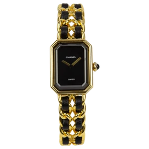 Chanel Premiere Edition Originale 18kt Yellow Gold Plated Quartz H6951 - Picture 1 of 5