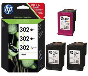 HP 302 TINTE PATRONEN Original 3x Envy 4520 4521 4522 4524 4525 4526 4527 4528 - Bild 1 von 9