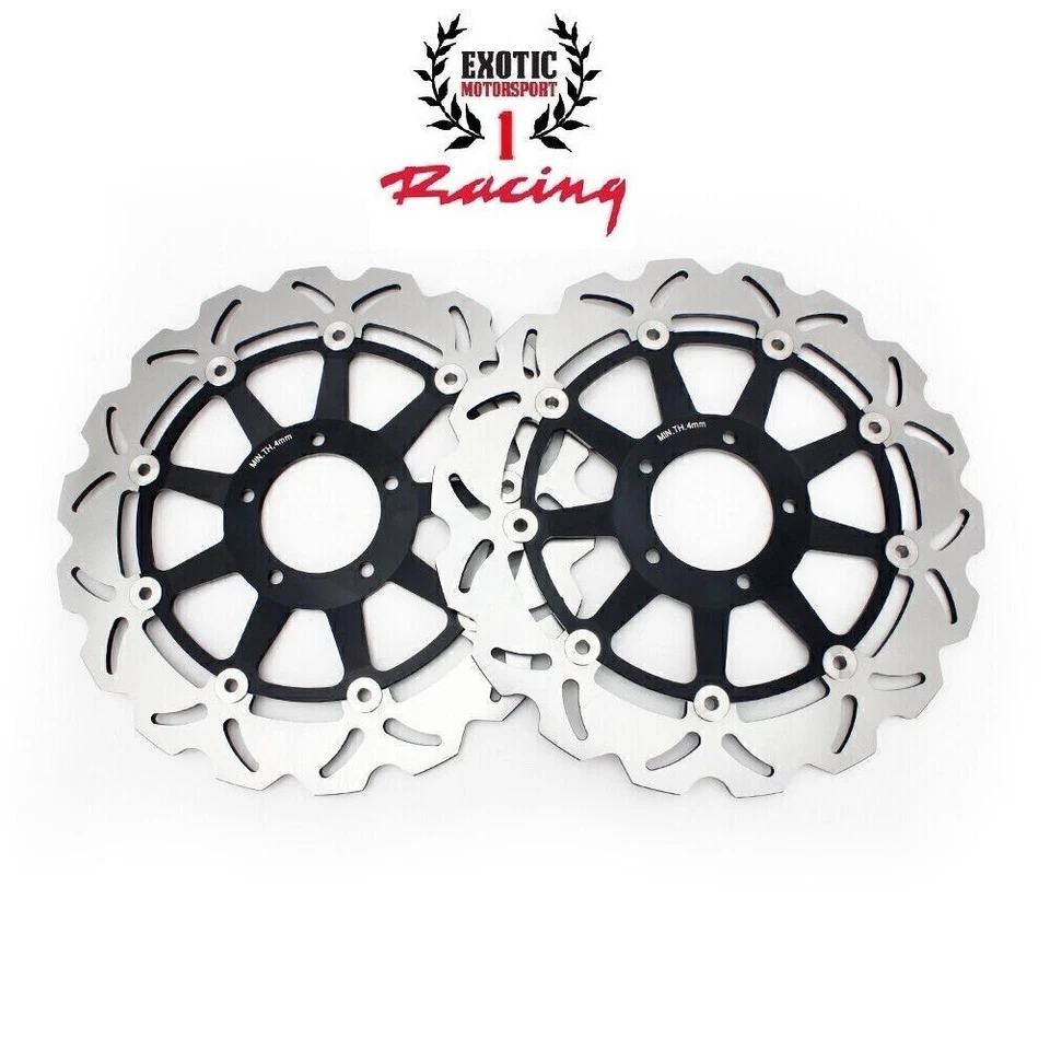 2 Ducati Front Brake Rotors Set for Diavel Carbon Amg Ex Diavel Dark - Image 1 of 4