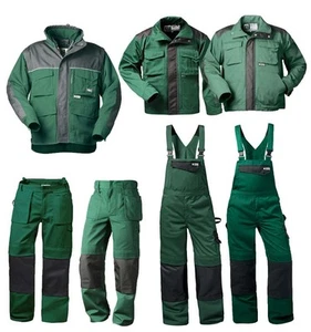 elysee Marken Bundjacke Arbeitsjacke Latzhose Arbeitshose Garten GaLA grün - Bild 1 von 3