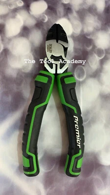 Sealey Premier Range HI VIS GREEN Side Cutters High Leverage 160mm - Image 1 of 4
