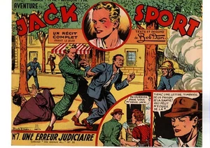 ARTIMA. Une aventure de...JACK SPORT 7. Une erreur judiciaire. BOB DAN 1949 - Picture 1 of 1