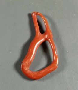 Natural color Shape Italian Mediterranean Coral Designer knot - Picture 1 of 5
