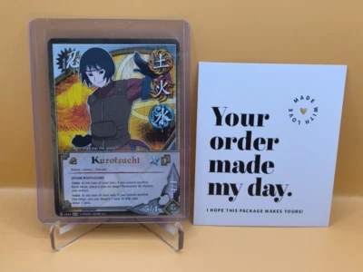 Naruto CCG/TCG - Kurotsuchi - Stone Bodyguard - Kage Summit - Bandai - 1st Ed - Image 1 of 4