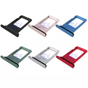 Vassoio supporto scheda SIM singola nano iPhone 13/13 mini ricambio + guarnizione in gomma - Foto 1 di 7
