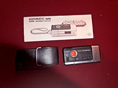 Agfamatic 2008 Tele Pocket Agfa Pocketkamera Kamera - Bild 1 von 4