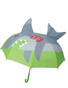 Drizzles 3D Shark Childs Umbrella, Summer Sun Rain Shade, New - Picture 1 of 1