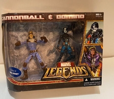 2007 Marvel Legends Cannonball & Domino 2 pack Walmart Exclusive MIP