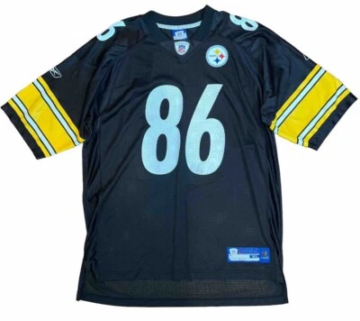Camiseta deportiva de colección NFL On Field Reebok Pittsburgh Steelers #86 Hines Ward talla XL Foto 1 de 4